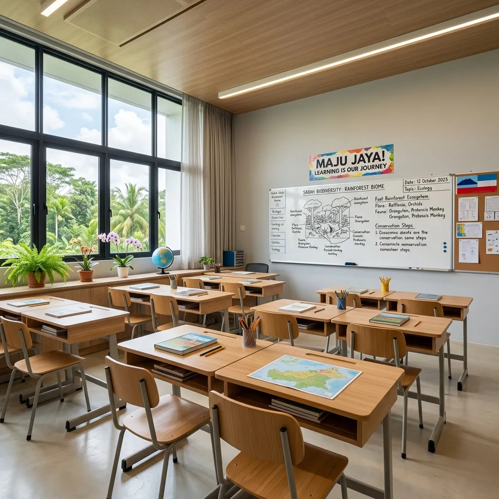 Suasana Bilik Darjah Moden - Sabah Teachers Union